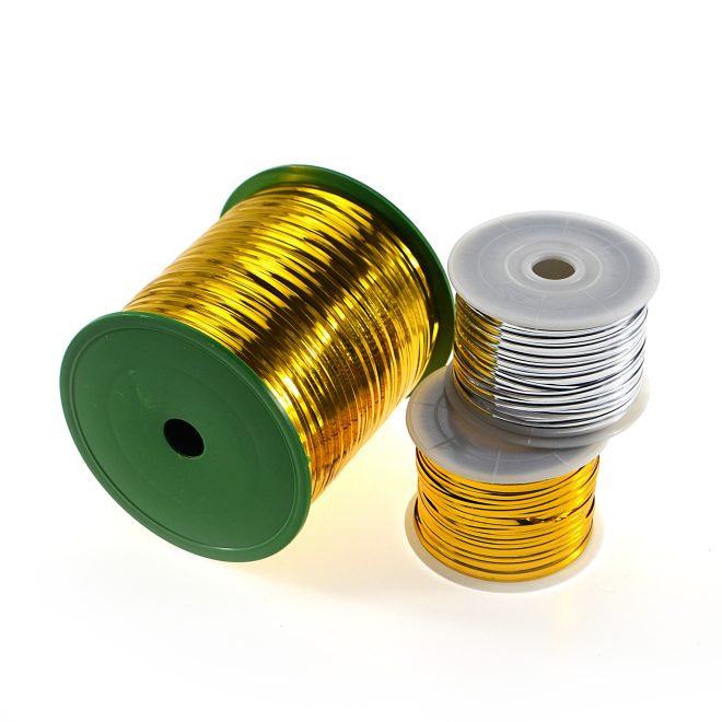 Glitter Metallic Twist Ties in Roll - Image 3