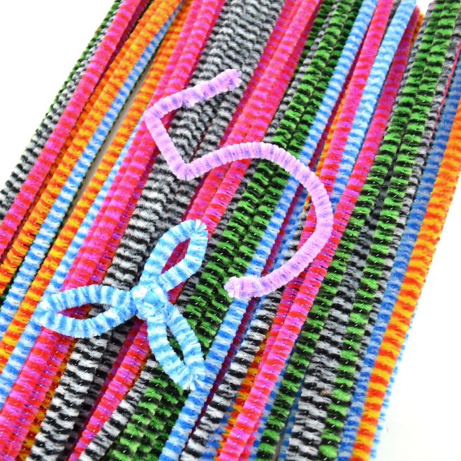 Normal Two Color Pipe Cleaners Chenille Stems - Image 2