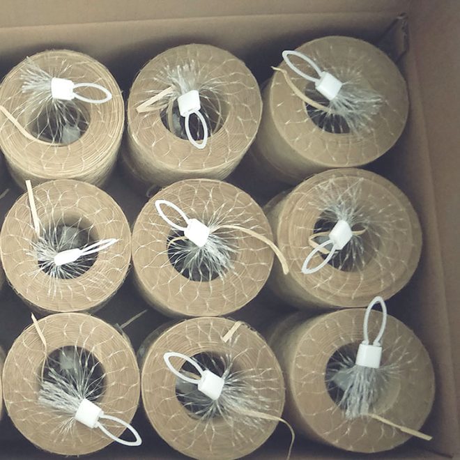 Natural Paper Bind Wire Twist Ties in Roll - Image 5