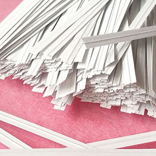 Pre-cut White Paper Bind Wire Twist Ties - Image 3